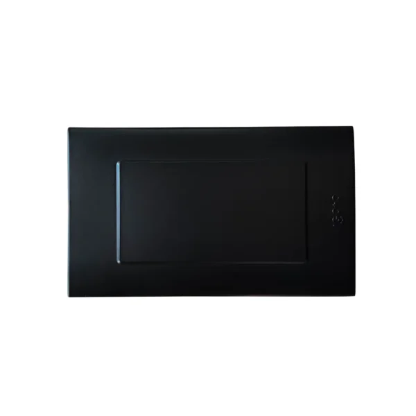 B1200-M - Tapa Ciega Negro Mate