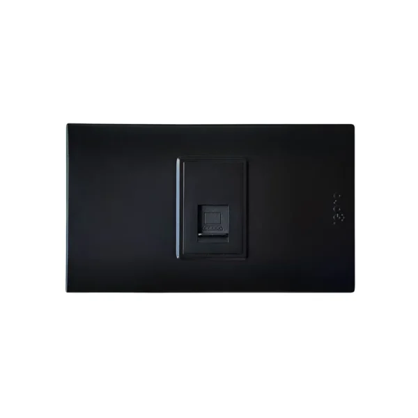 B408-M - Toma para PC Negro Mate