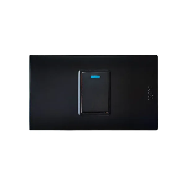 B512S-M - Interruptor Sencillo Negro Mate