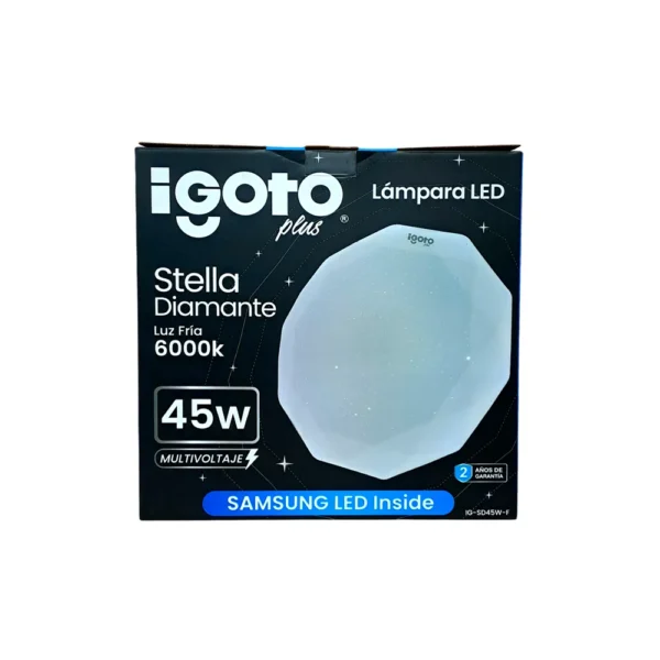 IG-SD45W-F - Stella Lampara Led Diamante - Imagen 2