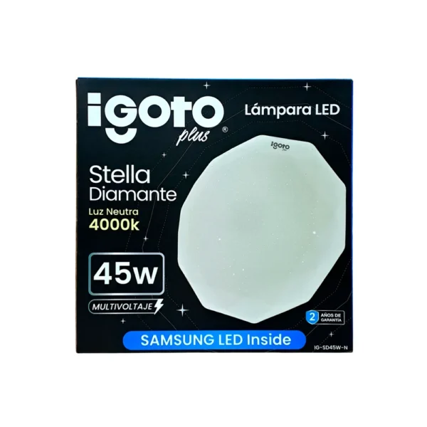 IG-SD45W-N - Stella Lampara Led Diamante - Imagen 2