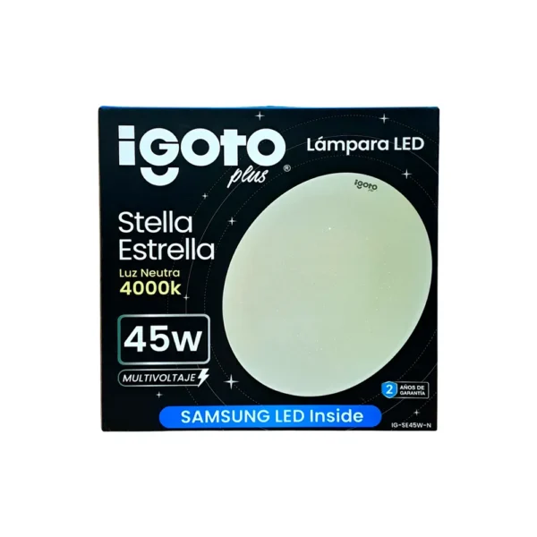 IG-SE45W-N - Stella Lampara Led Esfera - Imagen 2