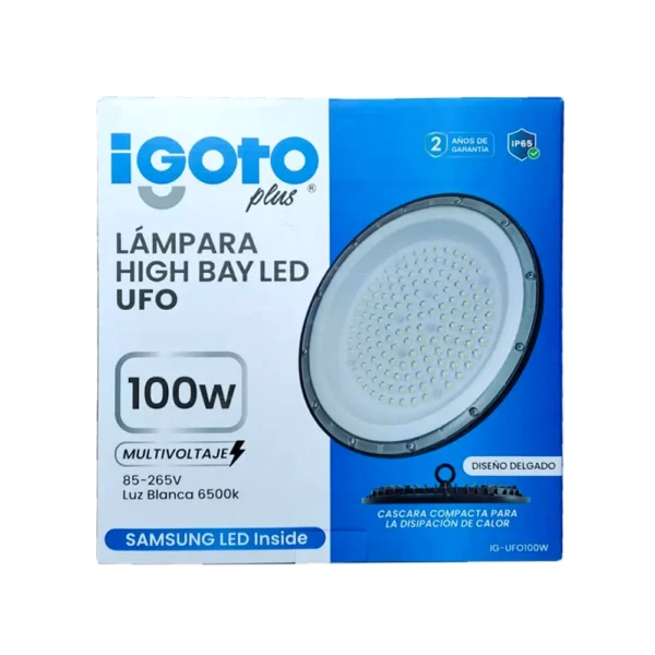 IG-UFO100W - Campana Led UFO 100W - Imagen 2
